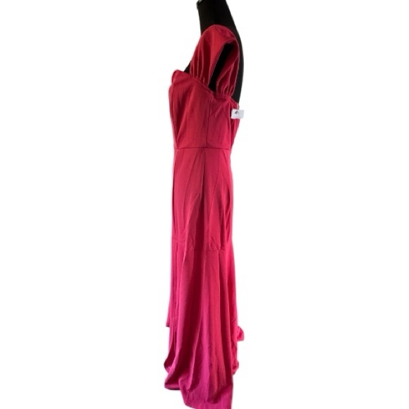 Zesica hot pink gown nwt size large - Picture 3 of 7